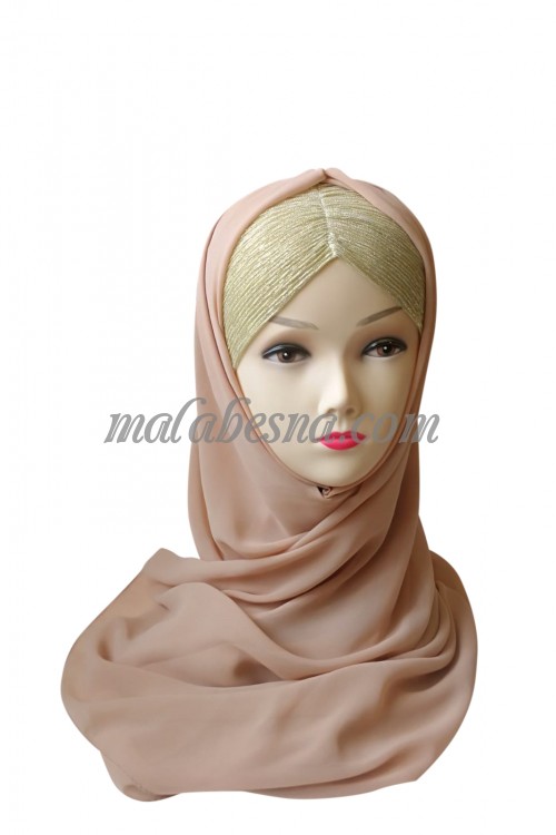 Golden Bonnie Hijab