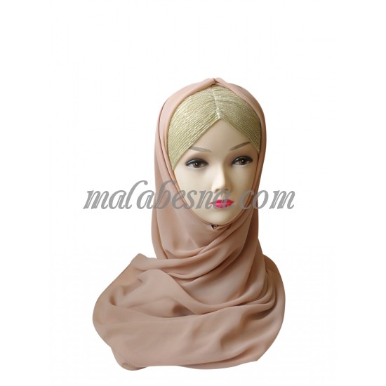 Golden Bonnie Hijab