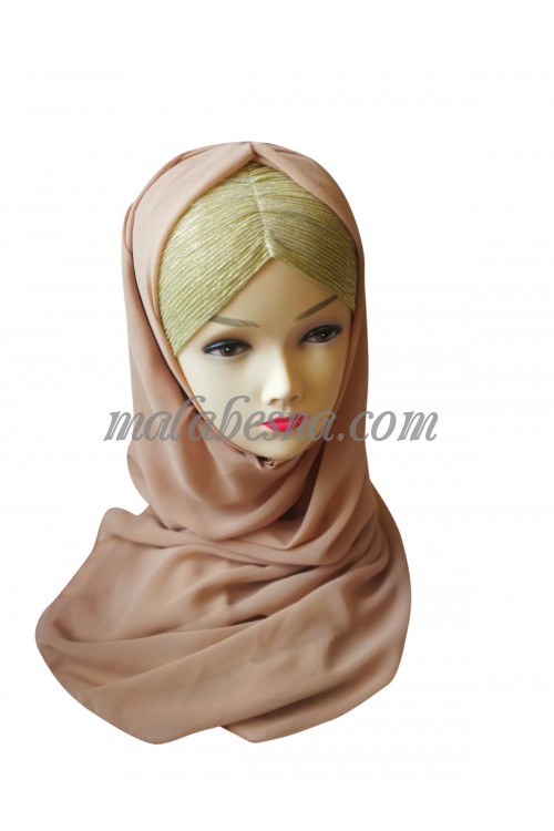 Golden Bonnie Hijab