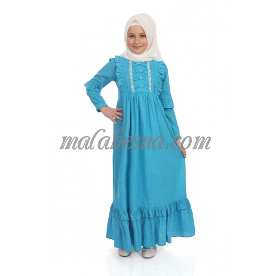 Turquoise Dress for young teens