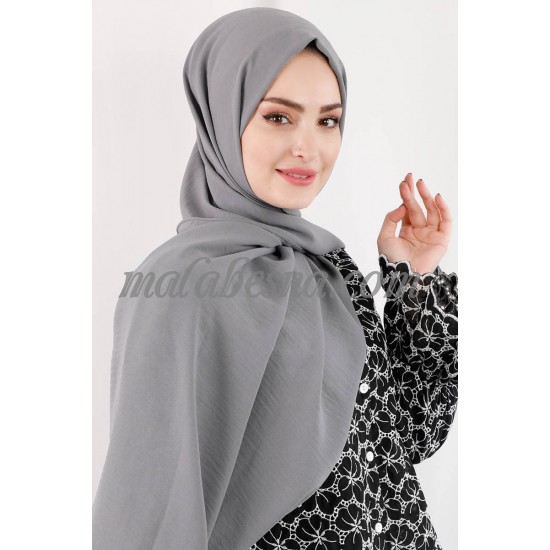 Dark gray hijab