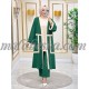 3 pieces green and beige suit