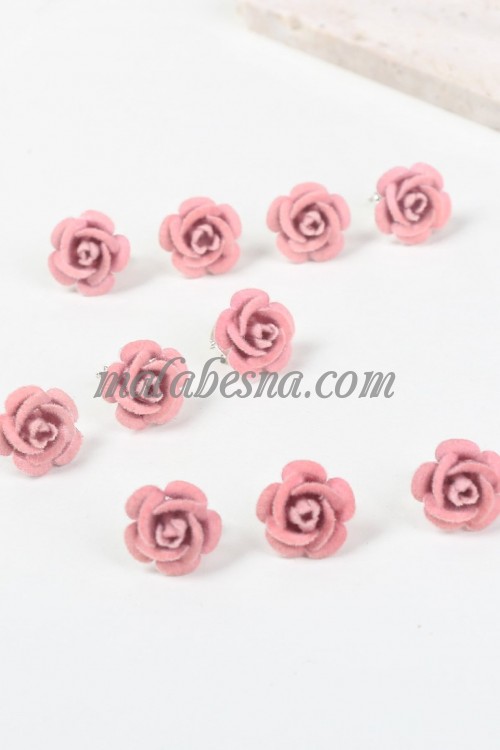 10 pink Hair clips