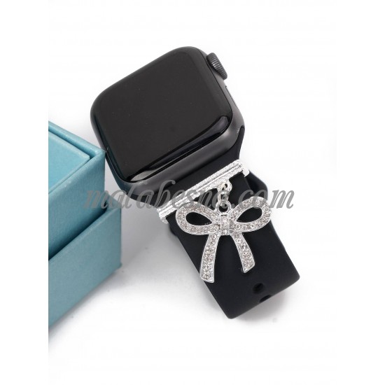 Bowtie silver watch accessory Bowtie silver watch accessory