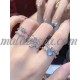 3 purple rings with hearts and diamonds 3 purple rings with hearts and diamonds