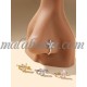 4 Pieces nose ring with flower 4 Pieces nose ring with flower