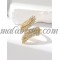 Golden ring with Zirconia