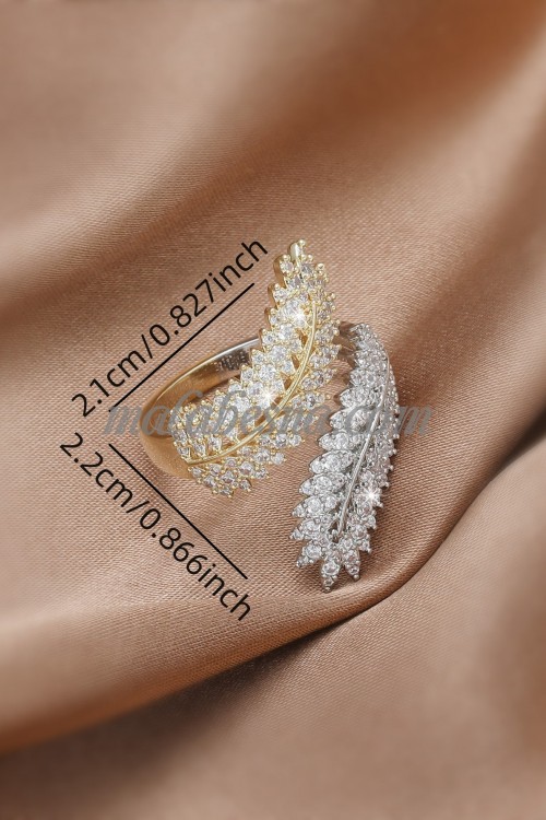 Silver ring with Zirconia