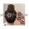 4 hair clips star shaped