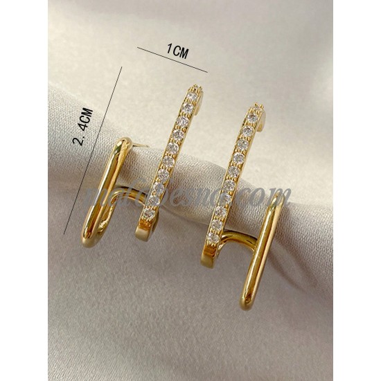 Rhinestone earrings Rhinestone earrings