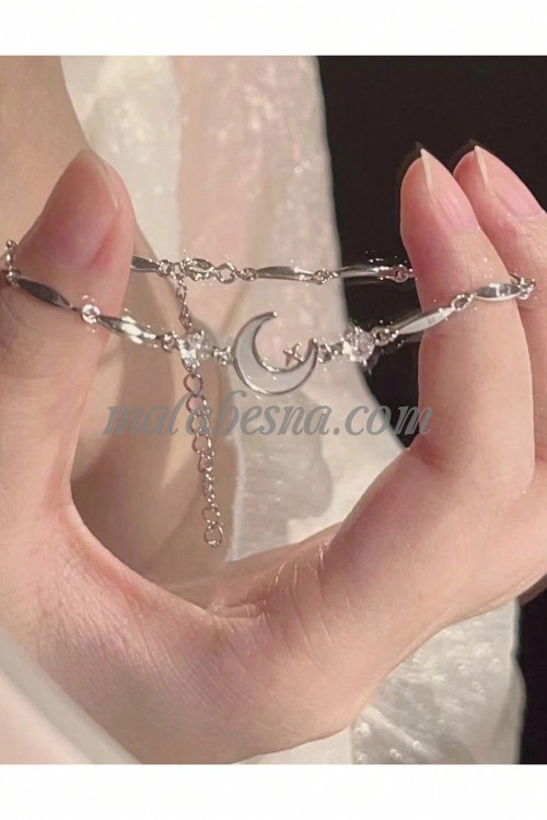 Silver butterfly bracelet