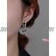 Silver heart drop earrings Silver heart drop earrings