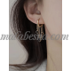 Golden heart drop earrings Golden heart drop earrings