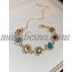 Golden Rhinestone bracelet with zircon