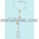 Golden anklet with butterflies Golden anklet with butterflies
