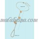Golden anklet with butterflies Golden anklet with butterflies