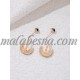 Multi color moon and star earrings