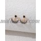 Multi color moon and star earrings