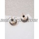 Multi color moon and star earrings