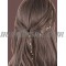 Chain hair clip with stars and moons