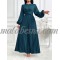 Blue wavy dress