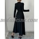 Black dress with white in the middle