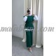 2 pieces green suit with white shirt