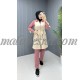 2 pieces pink and beige suit 2 pieces pink and beige suit