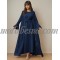 2 Pieces Blue suit long patterned jacket and a belt