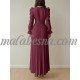 Burgundy waivy dress