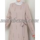 Beige abaya with shiny pearls Beige abaya with shiny pearls