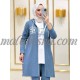 3 Pieces blue tracksuit with long jacket and white shirt 3 Pieces blue tracksuit with long jacket and white shirt