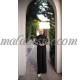 black sporty abaya with lines on the shoulders black sporty abaya with lines on the shoulders