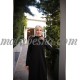 black sporty abaya with lines on the shoulders black sporty abaya with lines on the shoulders