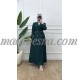 Turquoise dress with belt and front buttons Turquoise dress with belt and front buttons