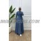 Jeans dress with front buttons and jeans belt