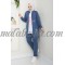 3 Pieces petrol suit with fyonka pattern on thr jacket