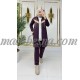 3 Pieces Purple suit with strass on the jacket and beige color on the jacket 3 Pieces Purple suit with strass on the jacket and beige color on the jacket