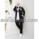 3 pieces black suit with flowers on the jacket 3 pieces black suit with flowers on the jacket