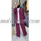 3 Pieces burgundy suit with pocket on the jacket